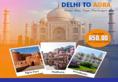 agra to delhi tour package